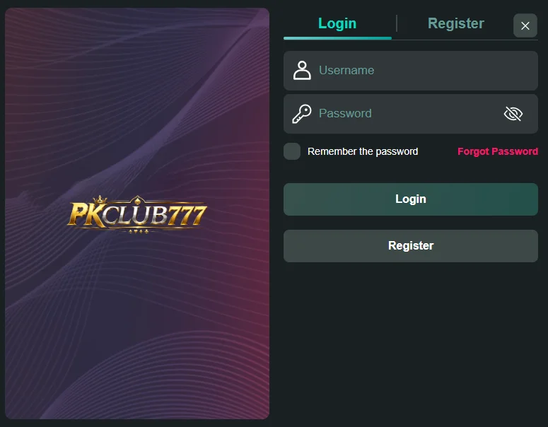 pkclub 777 login